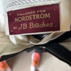 JB Britches for Nordstrom Mens Pants Trousers 34 Black Pleated 100% Wool